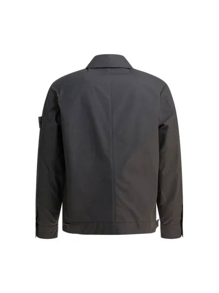 Kurtka koszulowa Stone Island z kamieniami szara
