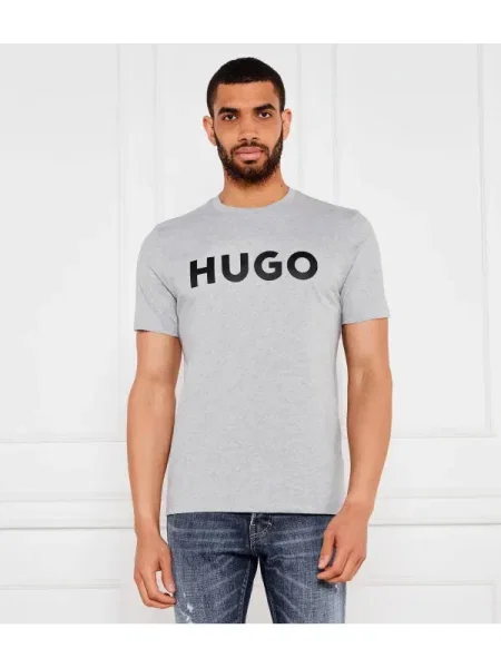 HUGO Tricou Dulivio gri