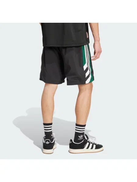 Szorty z wyhaftowanym logo model FTBL’ Adidas czarne