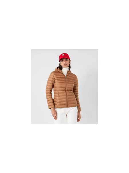Jott Down Jacket CLOE Kobiety Kurtki Jott Size: XS brązowy