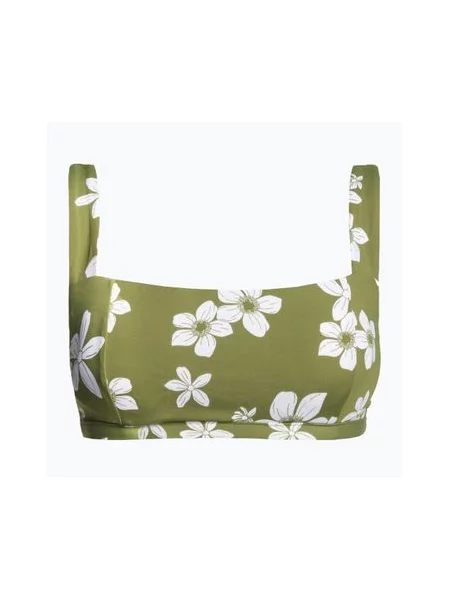 Слитный купальник Roxy ретро зеленый