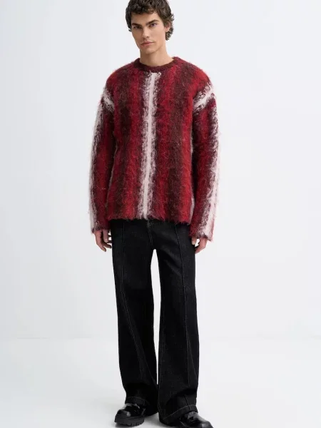 The Ragged Priest sweter ciepły czerwony