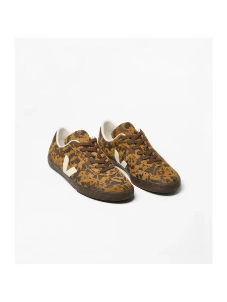Veja PANENKA SUEDE sneakersy zamszowe brązowe