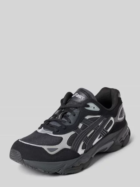 Sneakersy z amortyzującą profilowaną podeszwą model GEL-NYC Asics czarne