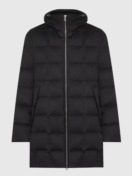 Стеганый пуховик Loro Piana коричневый