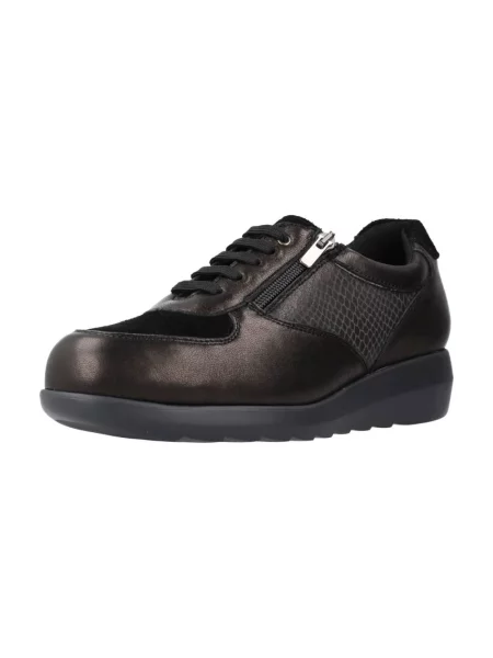Sneakersy Pinoso's skórzane czarne