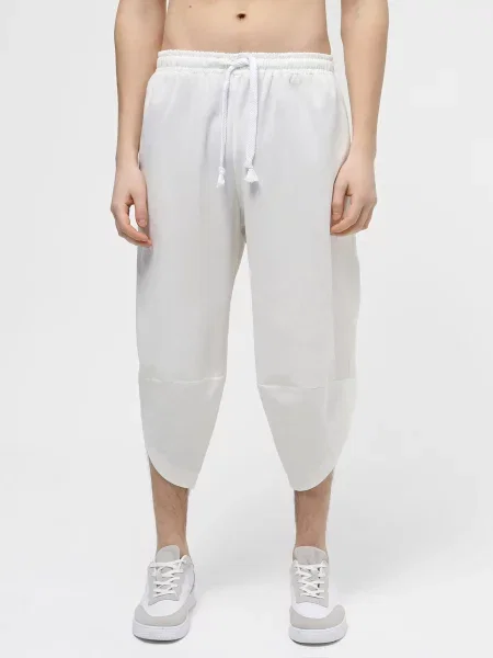 Шорти IJ ij-coi-milk-man молочний льон/віскоза