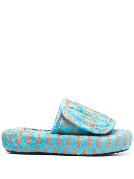 Papuci Natasha Zinko albastru