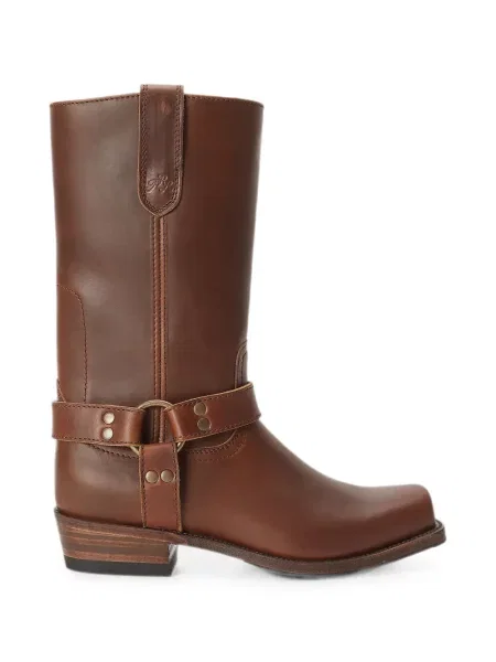 Botine Polo Ralph Lauren din piele maro