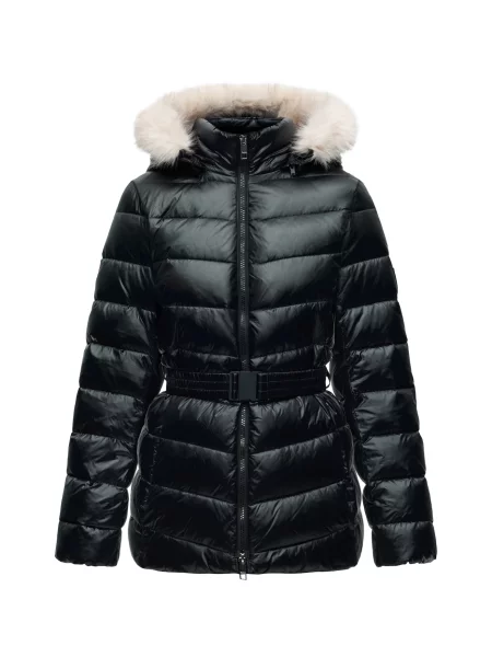 Calvin Klein Geacă de primăvară-toamnă SHINE' negru