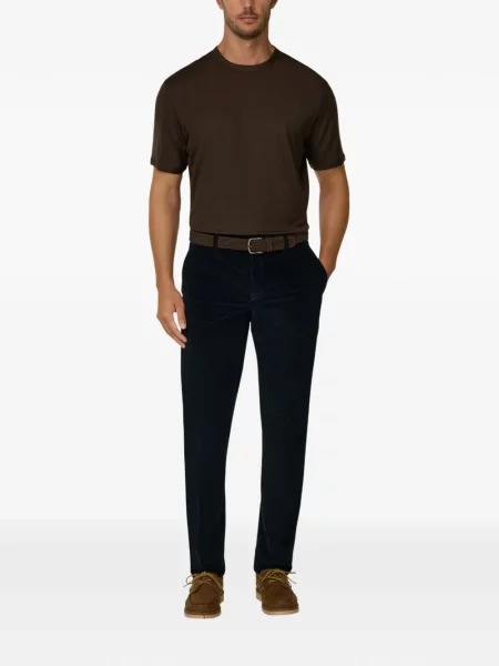 Tricou Boggi Milano de lână maro