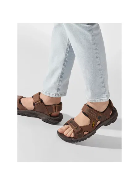 Sandále Keen Targhee III Open Toe Sandal hnedá