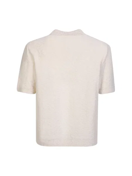 Bukiecik koszulka polo Maison Margiela biała