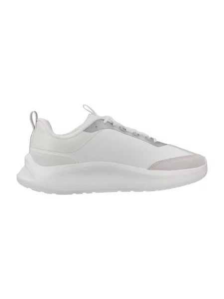 Pantofi Calvin Klein Jeans din piele alb