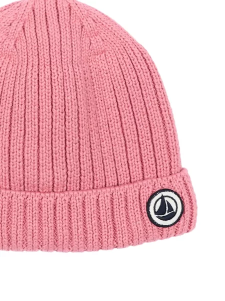 Czapka dziecięca Petit Bateau różowa