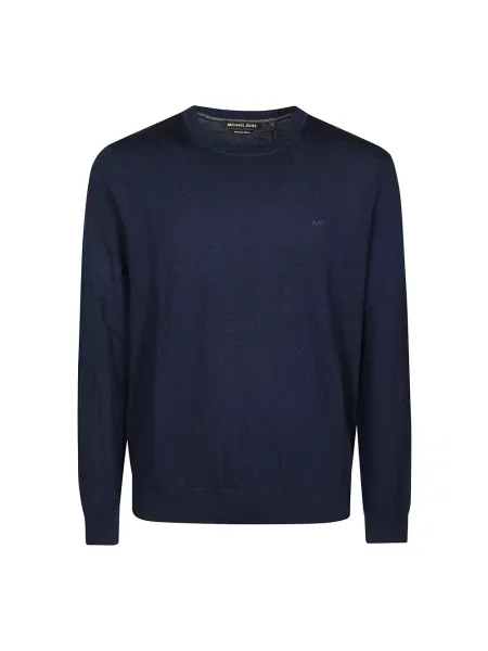 Sweter Michael Kors wełniany niebieski