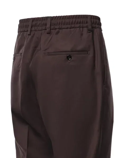 Pantaloni Be Able maro