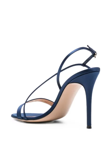 Sandale Gianvito Rossi din satin albastru