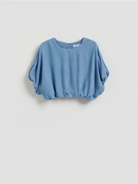 Bluză Reserved albastru