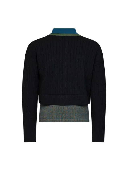 Sweter Dries Van Noten czarny