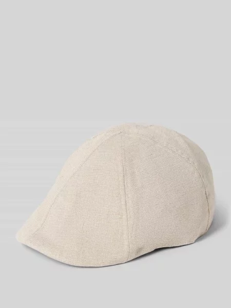 Kaszkiet z elastyczną wstawką Müller Headwear beżowa