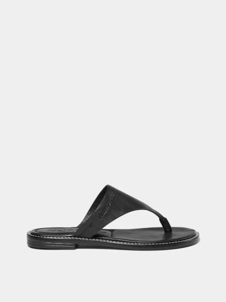 Кожаные вьетнамки Marc O'polo черные