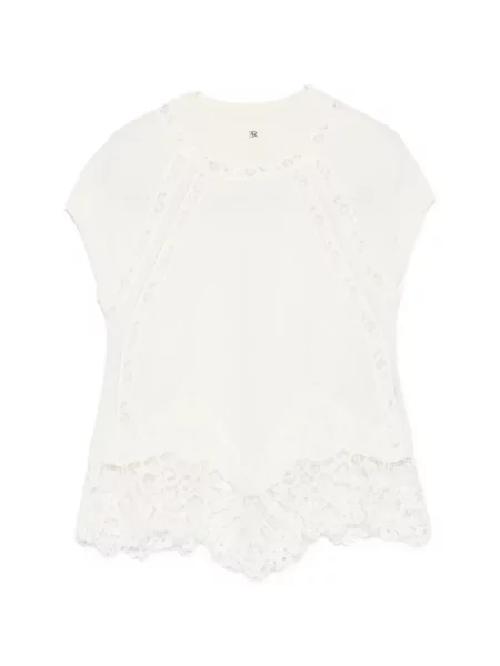 Scurt top Ermanno Scervino din dantelă
