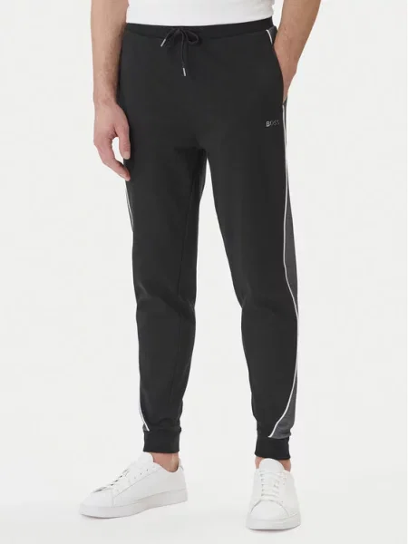 BOSS Спортивні штани чорний