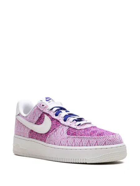 Retro stiliaus sportbačiai Nike Air Force 1 leopardinės kordinis velvetas balta