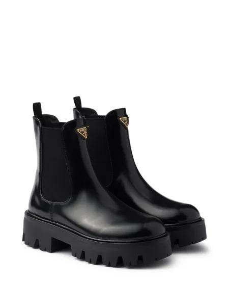 Chelsea boots Prada černé