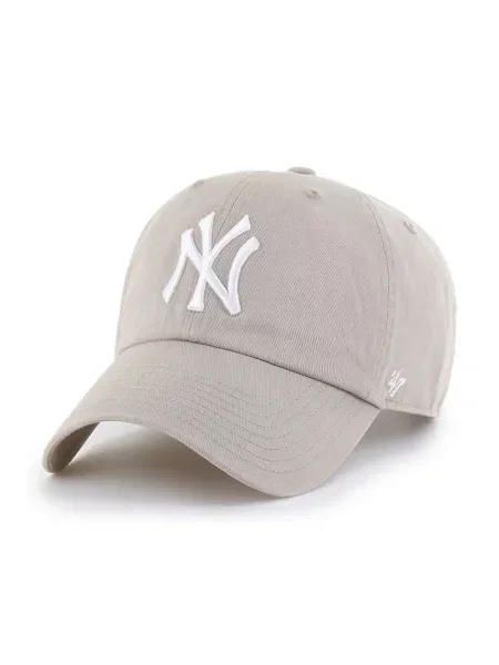 47 brand czapka z daszkiem MLB New York Yankees beżowa
