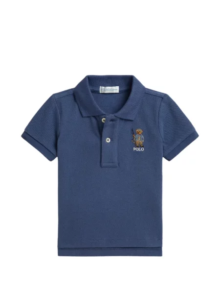 Koszulka polo dziecięca Polo Ralph Lauren niebieska