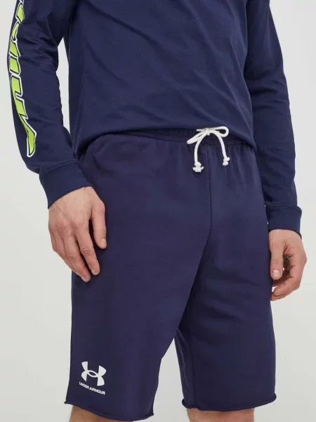 Къс хавлиени шорти Under Armour тъмносиньо