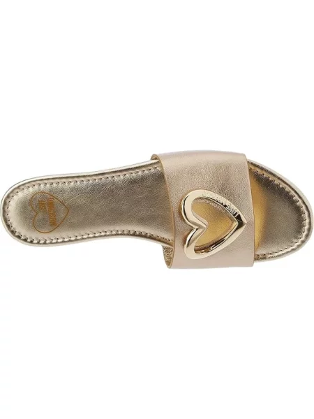 Klapki Love Moschino żółte