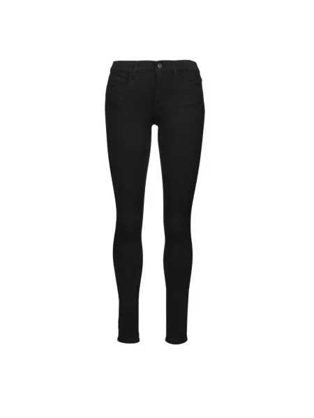 Skinny fit kavbojke Only črna