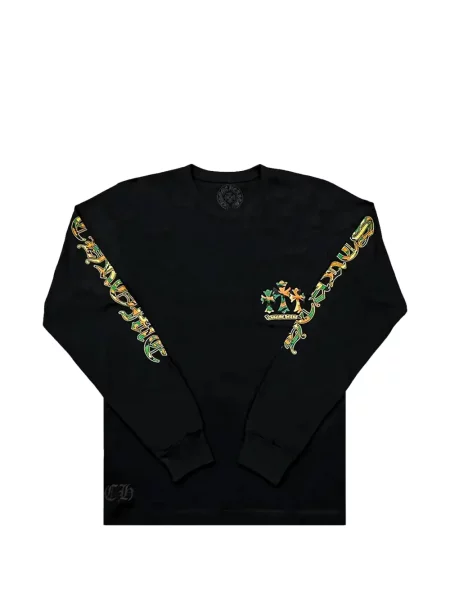 Dugo vesta Chrome Hearts s camo uzorkom crna