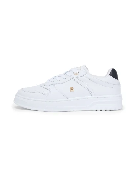 Sneakers Tommy Hilfiger Th Sporty Cupsole Corp alb