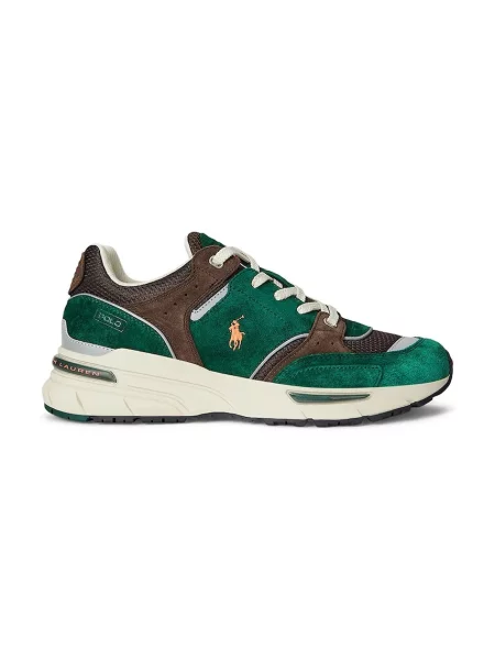 Polo Ralph Lauren Tenisky Trackstr zelená
