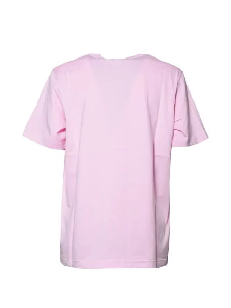 Tricou Msgm cu imagine cu decolteu rotund roz