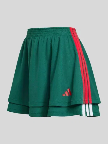 Spódnica mini o kroju regular fit z aplikacją z logo Adidas Sportswear