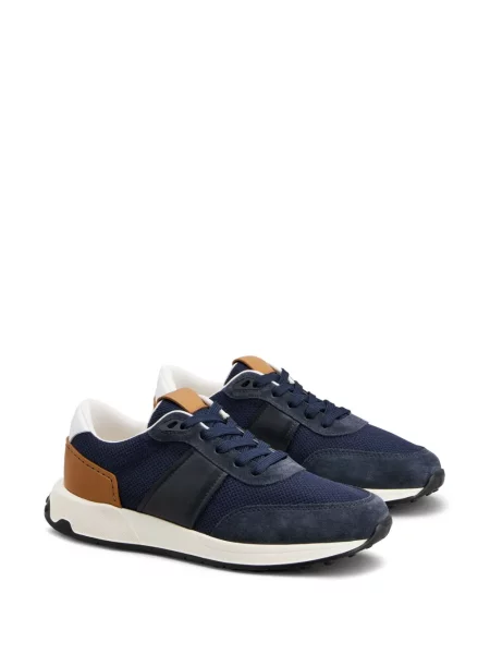 Sneakersy Tod's z siateczką do biegania niebieskie