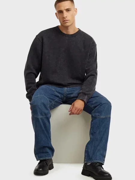 Світшот G-star Raw сірий
