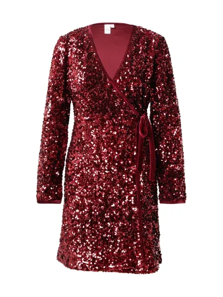 YAS Rochie YASELLE vin roșu
