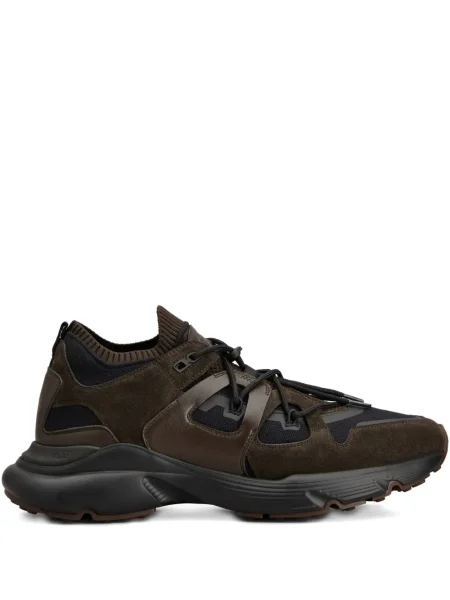 Sneakerși Tod's plasă chunky maro