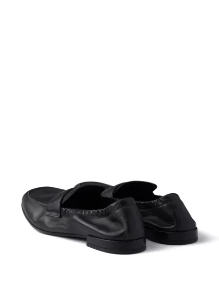 Pantofi loafer Prada cu imagine negru