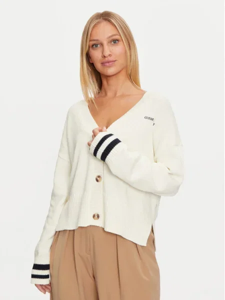 Guess Jeans Cardigan Écru
