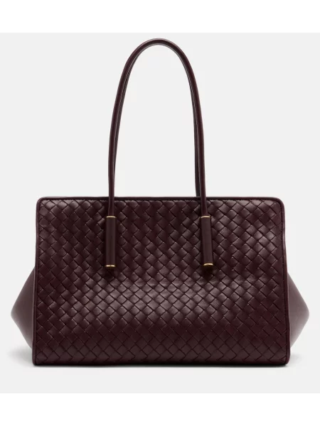 Geantă shopper Bottega Veneta din piele