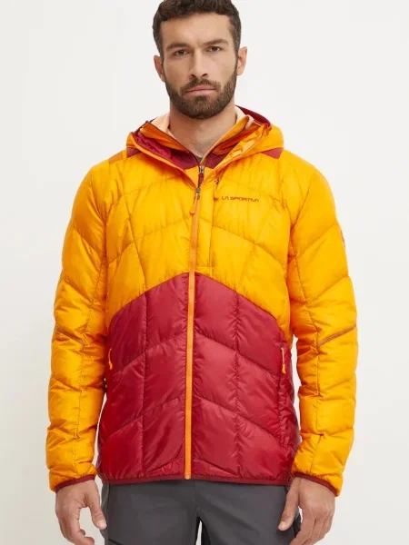 Sportska pernata jakna LA Sportiva Pinnacle Down za prijelazno razdoblje narančasta