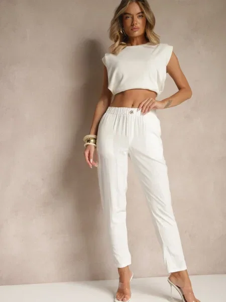 Pantaloni Filanisse Albi alb