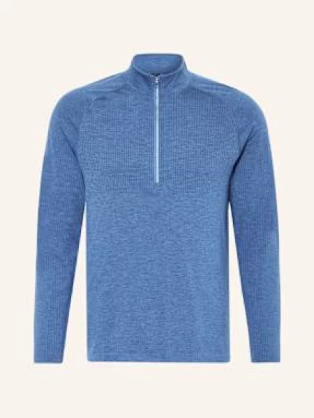 Lululemon Tričko S Dlouhým Rukávem Metal Vent Tech modrá